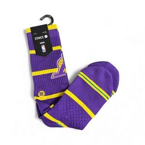 Stance Unisex Prep Los Angeles Lakers Purple Large new